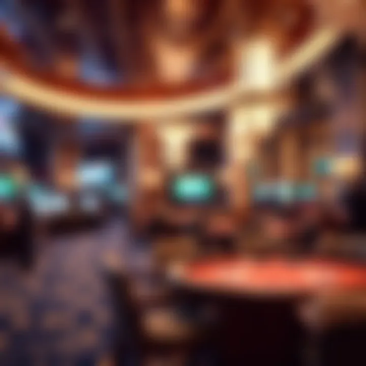 Luxurious Casino Interior with Elegant Design