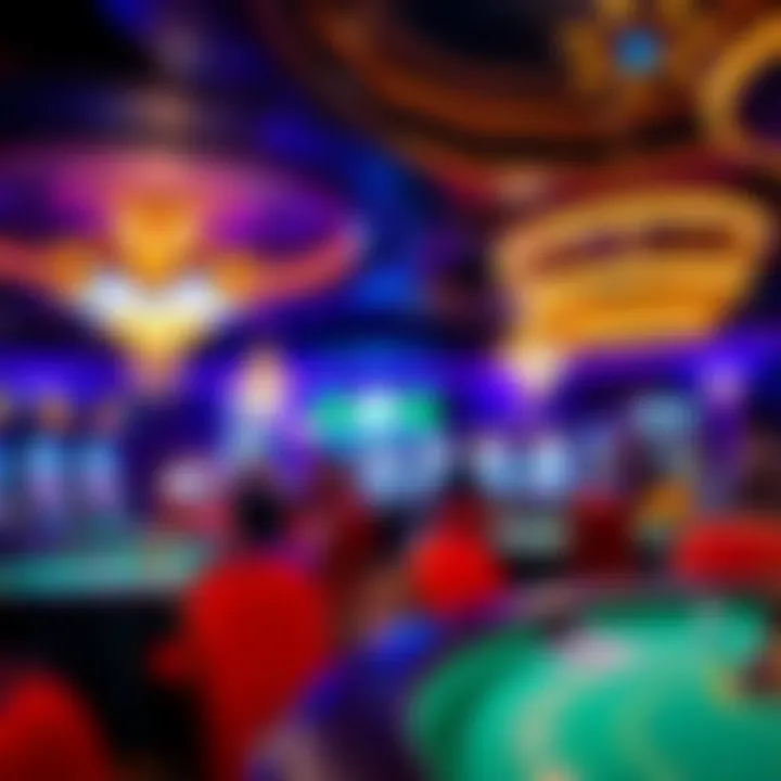 A captivating casino environment filled with gaming excitement