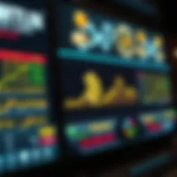 A modern digital casino interface showcasing Bitcoin transactions