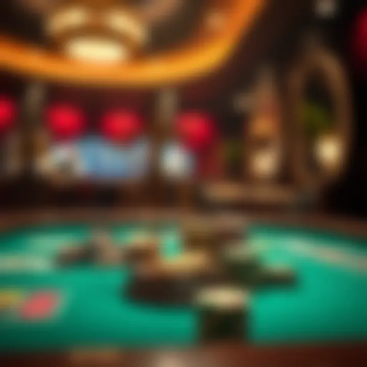 Visual representation of legal considerations in casino gaming