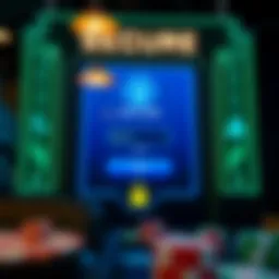 Secure login interface for online casinos