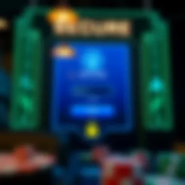 Secure Casino Login Interface Secure login interface for online casinos