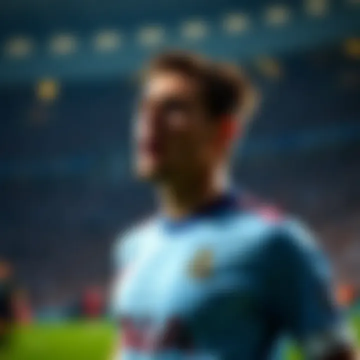 Contributions of key players in Champions League