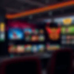 An overview of the Coin Wings digital betting platform interface showcasing diverse gaming options.