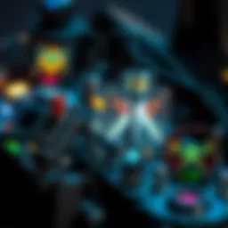 An intricate illustration of crash game mechanics