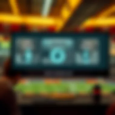 Diagram illustrating data-driven betting strategy