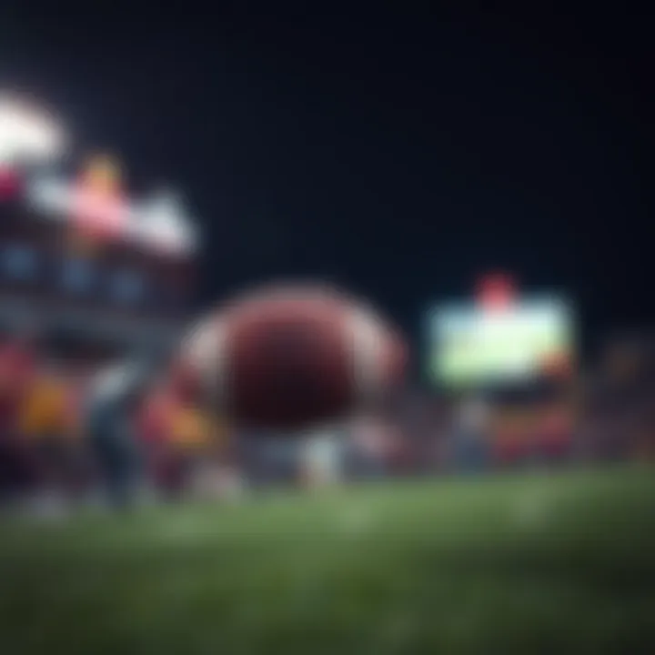 Diverse betting options in NCAA football