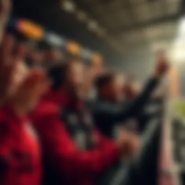 Dundee United FC fans during a match