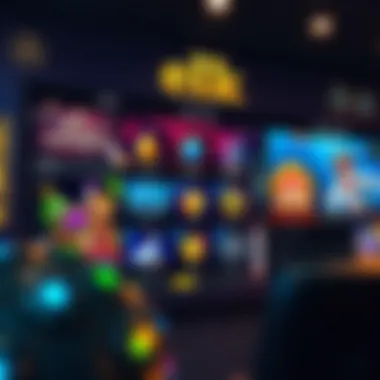 An overview of the Elk Casino interface showcasing various gaming options.