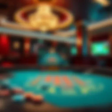 Experience the Evolution Baccarat Interface A captivating scene of an online baccarat table showcasing the Evolution Gaming interface