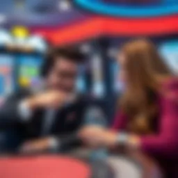 Dynamic interaction in evolution chat