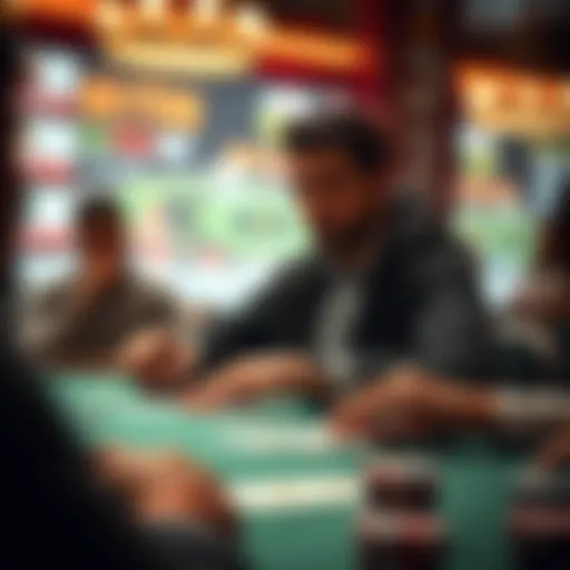 Strategic visualization of flush poker gameplay