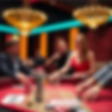 Enjoy Free Baccarat Gameplay Visual representation of free baccarat gameplay experience offered by Evolution Gaming