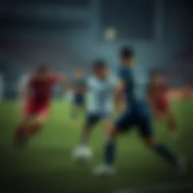 Stars of the Game: Key Players in Action Key players of Gimnasia La Plata in action during a league game