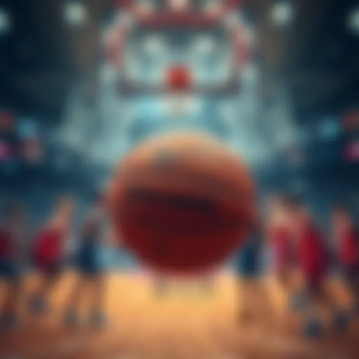 Visual representation of various global basketball leagues