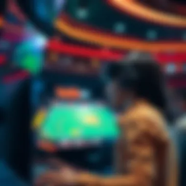 Immersive betting experience with advanced technology