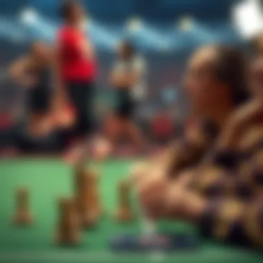 Strategic betting concepts illustrated