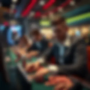 A strategic approach to online gambling illustrated