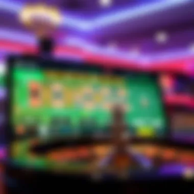 An engaging online betting interface for roulette