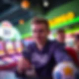 A vibrant representation of online Slingo gameplay