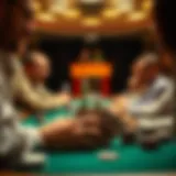 An illustration depicting various poker sequences and their significance