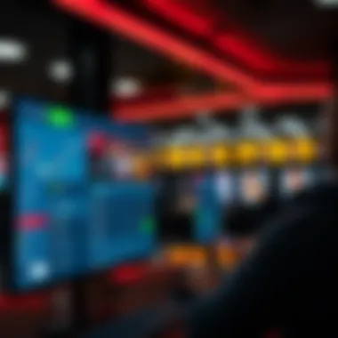 A modern interface of a popular betting platform