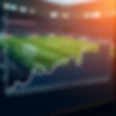 Graph showing trends in Premier League results