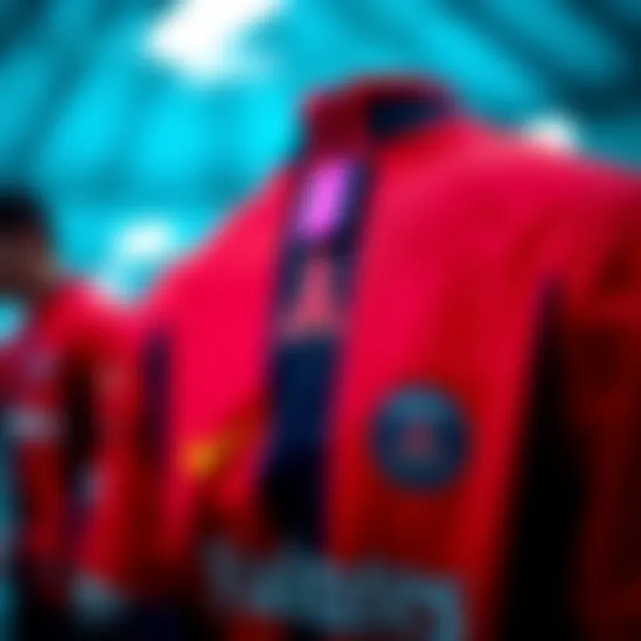 Close-up of the technology incorporated in PSG's new kit