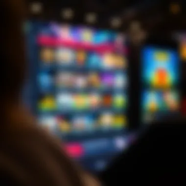 Modern Online Gaming Interface A modern online gaming interface showcasing various games