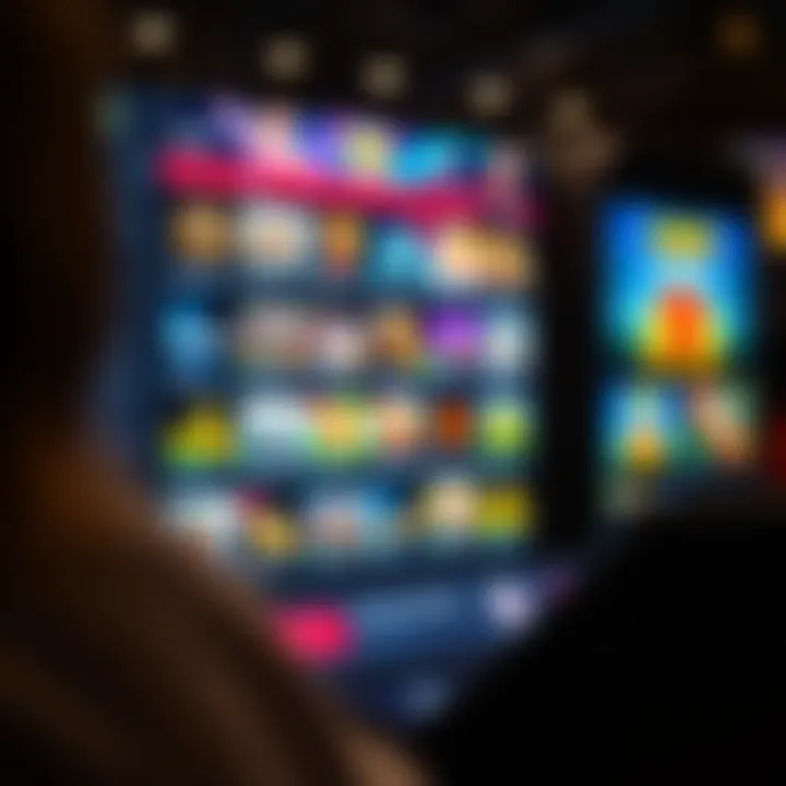 Modern Online Gaming Interface A modern online gaming interface showcasing various games