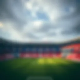 Historical view of the 1860 Munich stadium