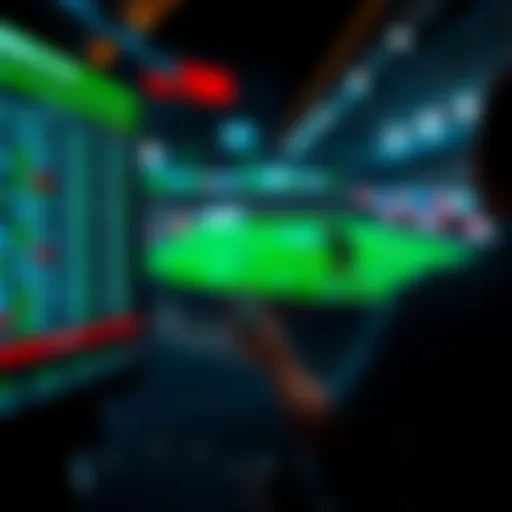 Real-time sports betting interface showcasing live data.