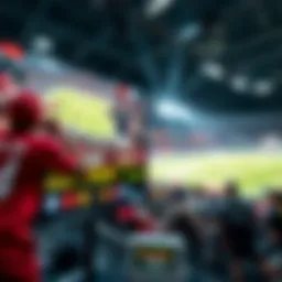 Live sports streaming interface showcasing a variety of sports