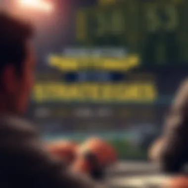 An insightful infographic illustrating betting strategies