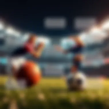 An infographic showcasing various types of sports betting