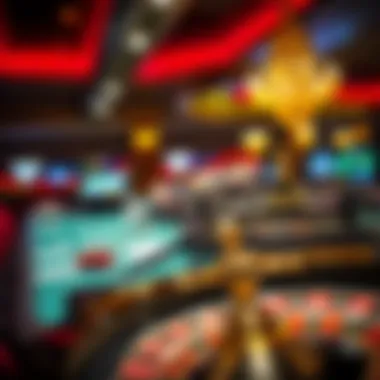 Variety of games available in live dealer casinos, including blackjack and roulette.