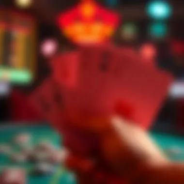 Illustration of a Winning Hand An illustration depicting a winning video poker hand with highlighted cards